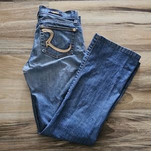 R&R medium wash jeans